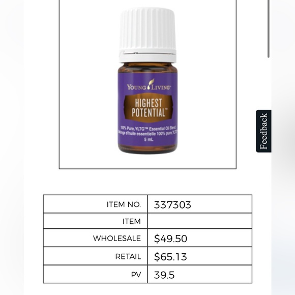 Bundle of three opened young living oils - Picture 2 of 4